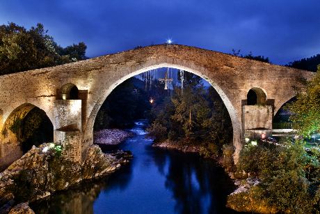 Puente Romano o medieval? de Cangas de Ons