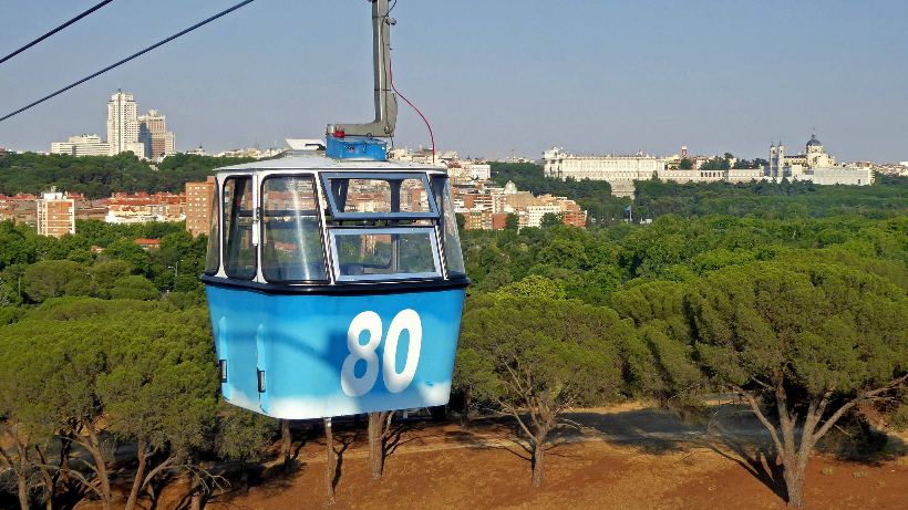 Teleférico de Madrid, unas vistas espectaculares