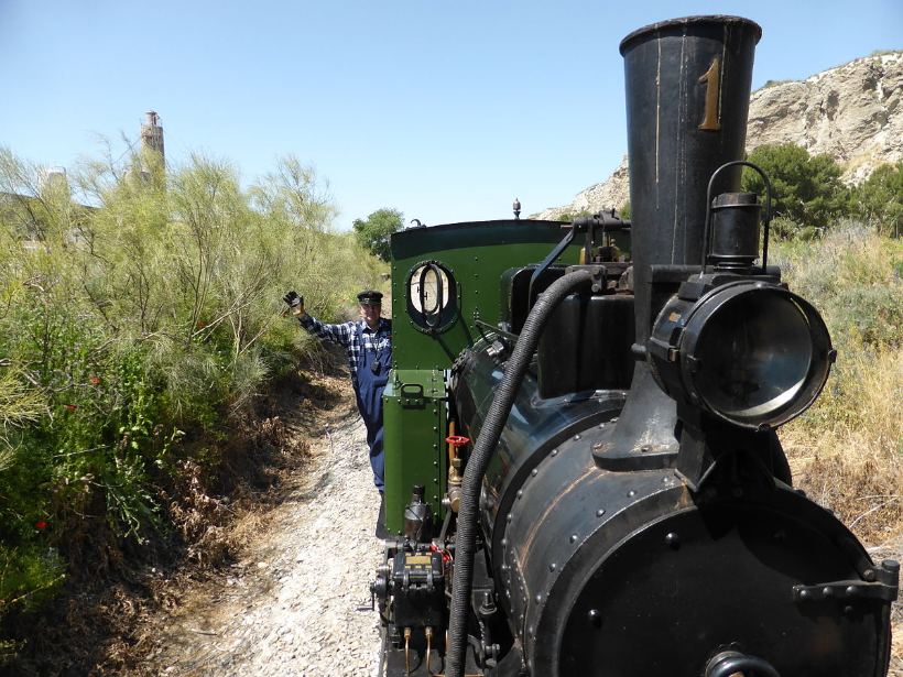 El Tren de Vapor de Arganda, ¡que pita más que anda! 