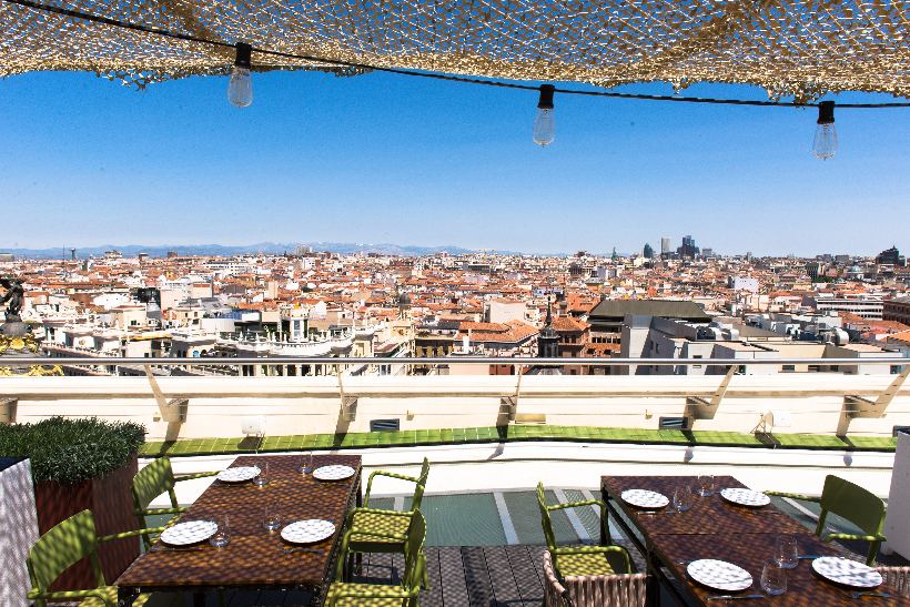 Azotea del Círculo de Bellas Artes, de las mejores panorámicas de Madrid