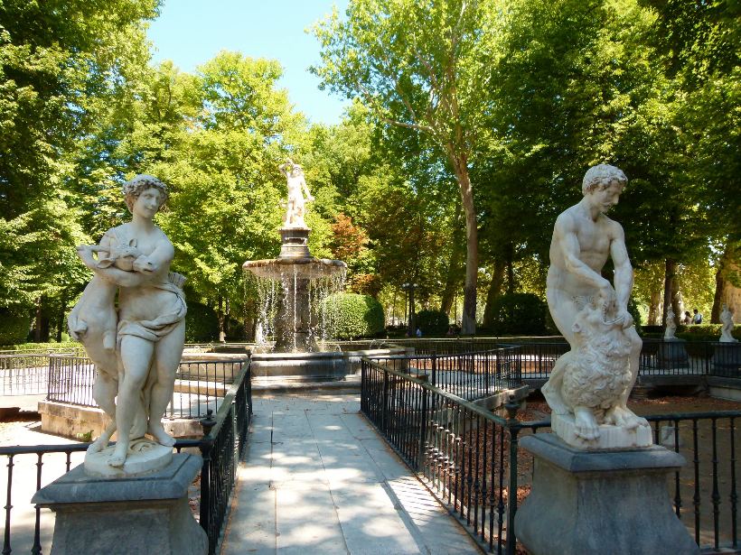 Jardines del palacio real de Aranjuez, paisaje cultural de Aranjuez