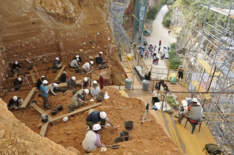 El yacimiento arqueológico de Atapuerca, el homo antecesor el primer ser humano europeo