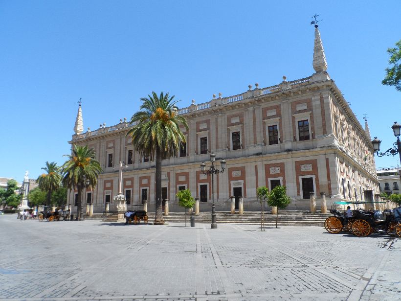 El Archivo General de Indias de Sevilla, un edificio diseñado por Juan de Herrera