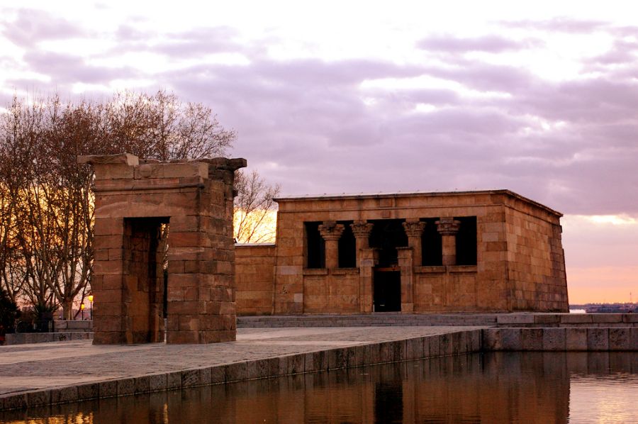 Templo de Debod, un regalo de Egipto a España en 1968