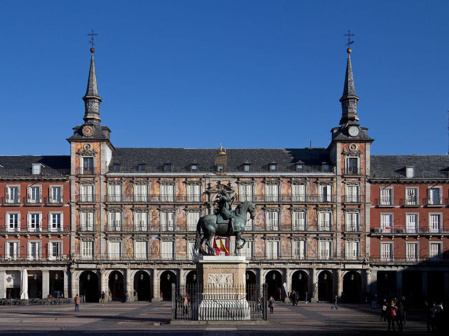 La Plaza Mayor de Madrid