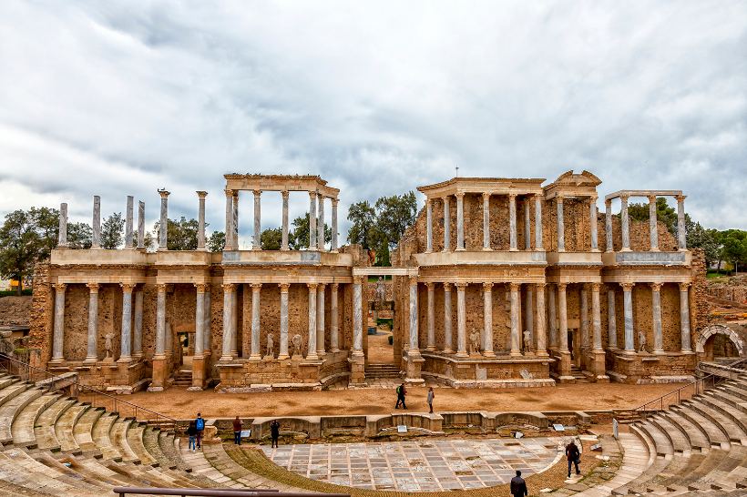 Teatro Romano de Mérida en Badajoz