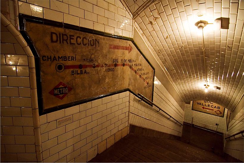 Chamberí, la estación fantasma de metro