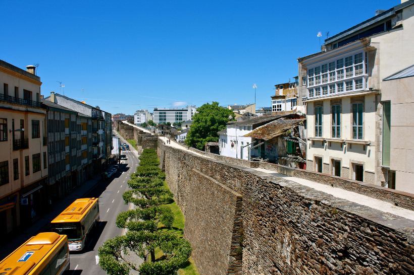 Muralla Romana de Lugo, la única del mundo que se conserva entera