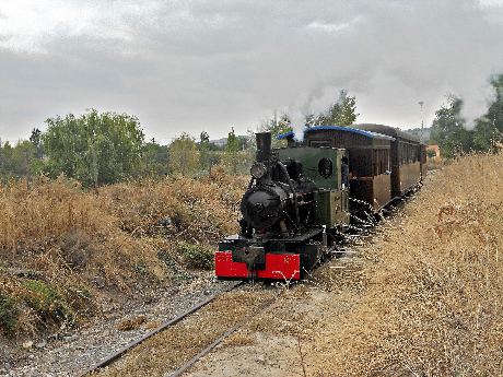 El Tren de Vapor de Arganda, ¡que pita más que anda! 