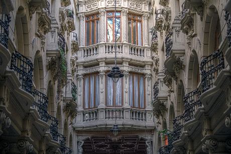 El modernista Pasaje Lodares en Albacete, uno de los tres que se conservan en Espaa