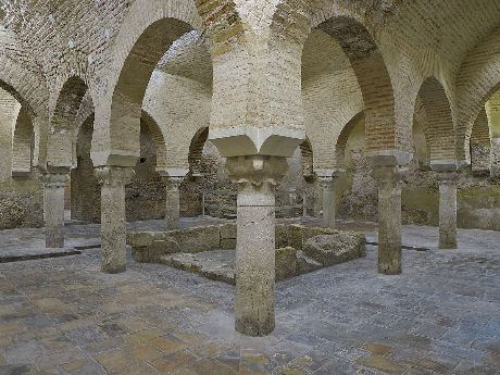 Baños Árabes de Jaén, en los sótanos del Palacio de Villadompardo